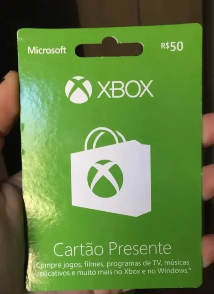 Cartão-presente do Xbox – Código Digital