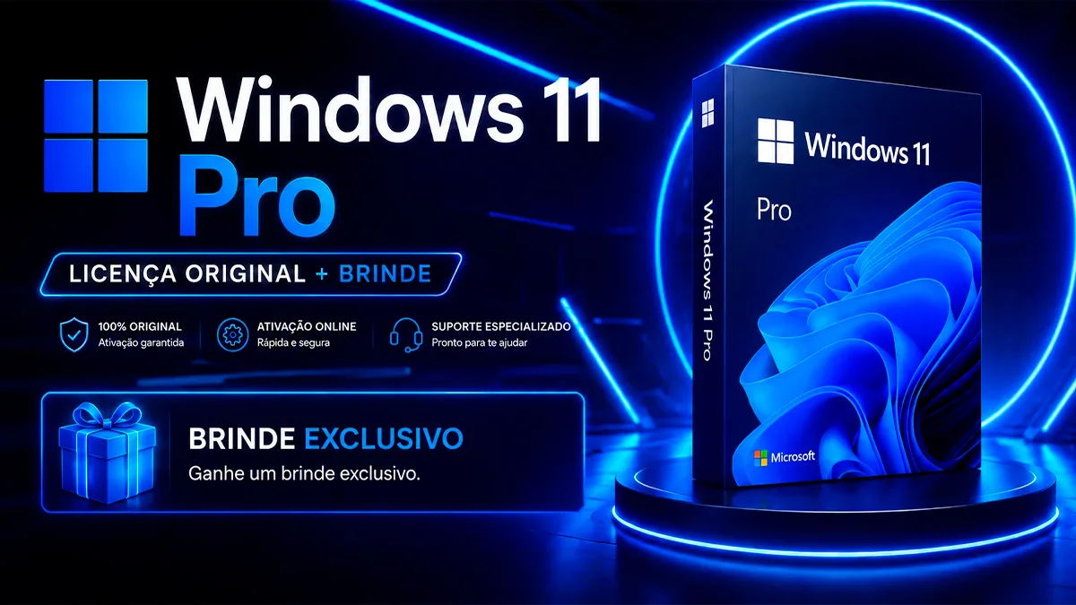 Windows 11 Pro: Licença Digital 100% Original + Brinde Especial