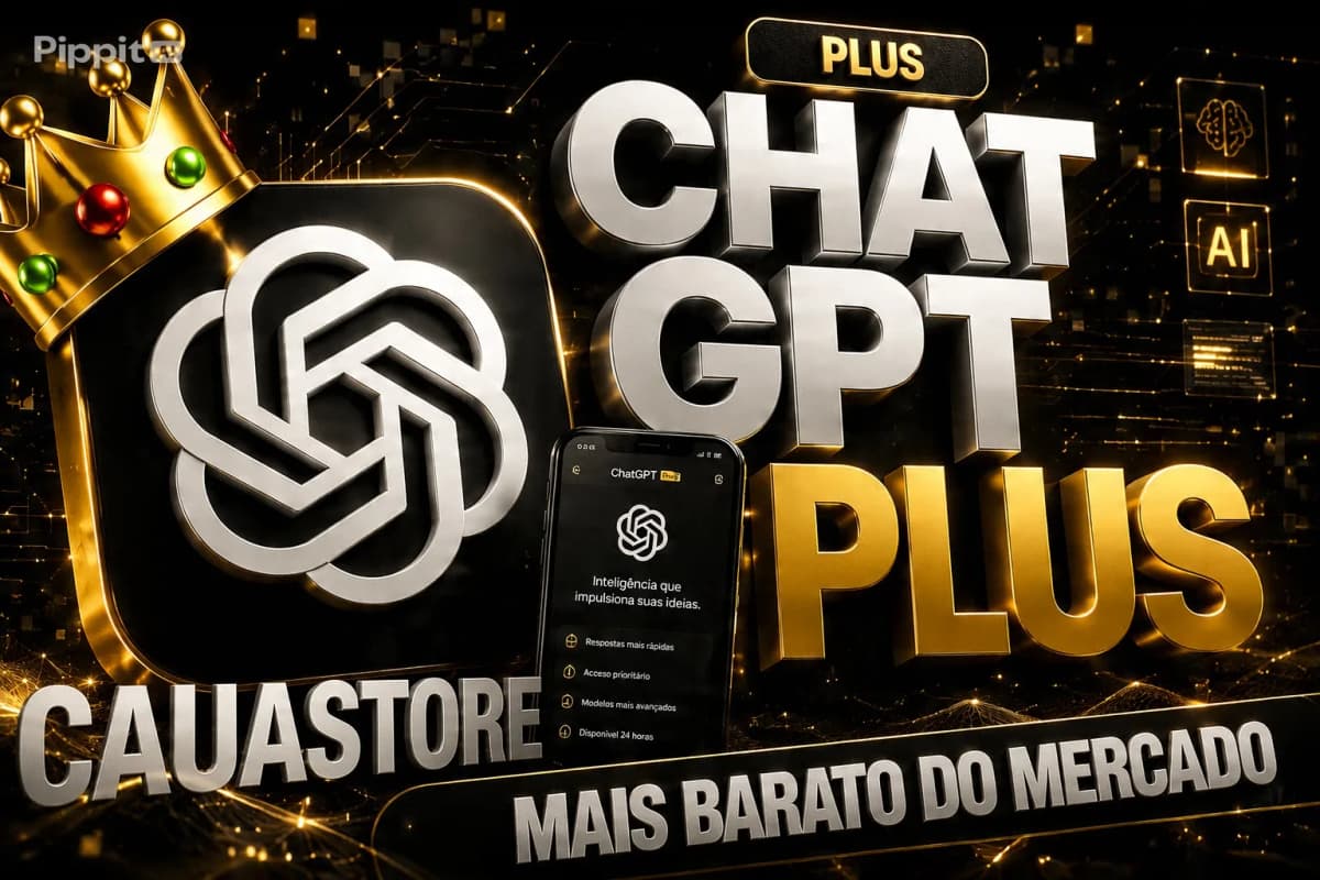 CHATGPT PLUS 30 DIAS COMPARTILHADO + BRINDES - ENTREGA AUTOMATICA